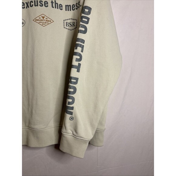 Under Armour Men's Project Rock Heavyweight Tools Of The Trade Full-Zip Hoodie - Picture 8 of 11